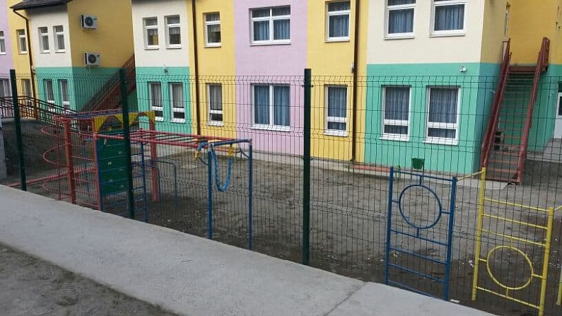 Ограждение детского сада г. Сочи пос. Дагомыс